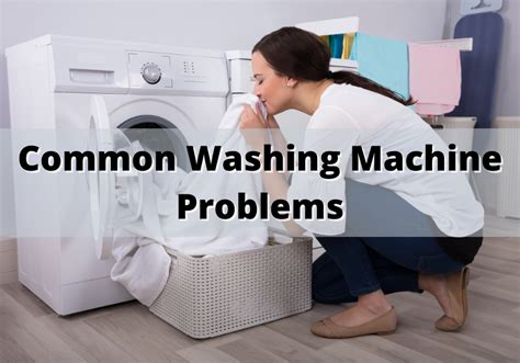 5 common washing machine problems and how to solve them
