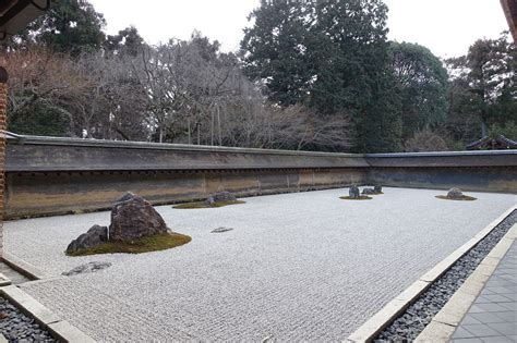 Ryoan Ji Temple Garden Kyoto Ryoanji Temple Gardens Japanese