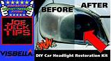 Images of Youtube Headlight Restoration