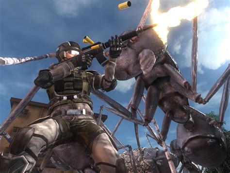 Sandlot stand and fight for humanity. Review: Earth Defence Force 5 (Sony PlayStation 4 ...