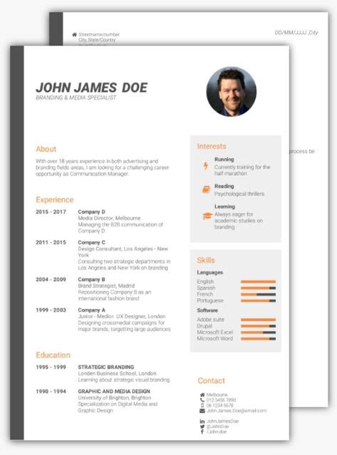 How to create a perfect resume without work experience? Great Superyacht Cv Template Picture how to write a strong cv without work experience cv ...