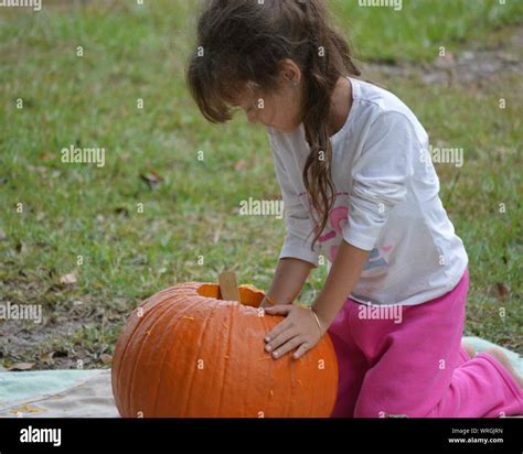 Carving Pumpkin Hi Res Stock Photography And Images Alamy