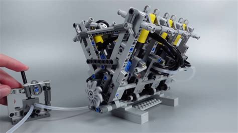 Complete Kit Mk3 V8 Lego Pneumatic Engine Twin Turbo Switchless