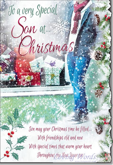 Family, friends, health, good fortune and, most importantly, the love of god in your life. To a very Special Son at Christmas | Greeting Cards by ...