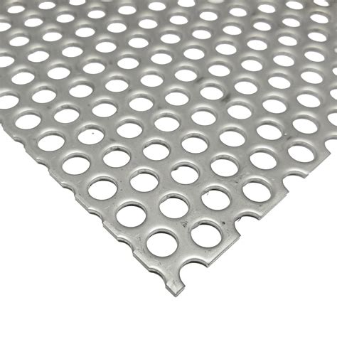 Metals And Alloys Metal Sheets And Flat Stock 18 Holes 20 Gauge 304