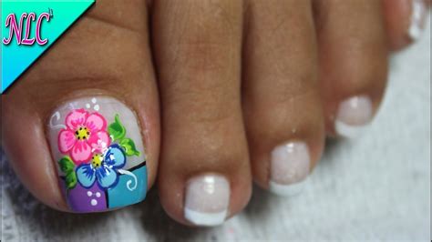 Super catalogo de diseños de uñas para pies, juveniles, bonitas, sencillas, francesas, con flores, mariposas y.empezamos con las tendencias 2020 de uñas decoradas de pies donde se mezclan colores, técnicas y.figuras geometricas en uñas del pie. DECORACIÓN DE UÑAS PARA PIES FLORES Y FRANCÉS♥- FLOWERS NAIL ART - FRENC... (con imágenes ...