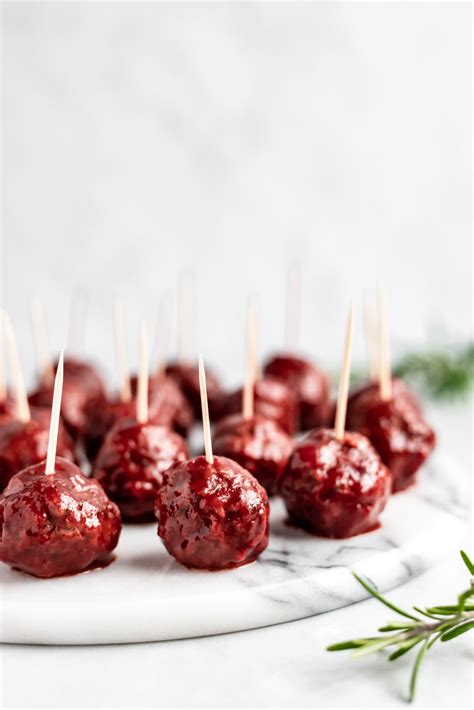 Incredible Sweet Spicy Bbq Cranberry Turkey Meatballs Made Right In