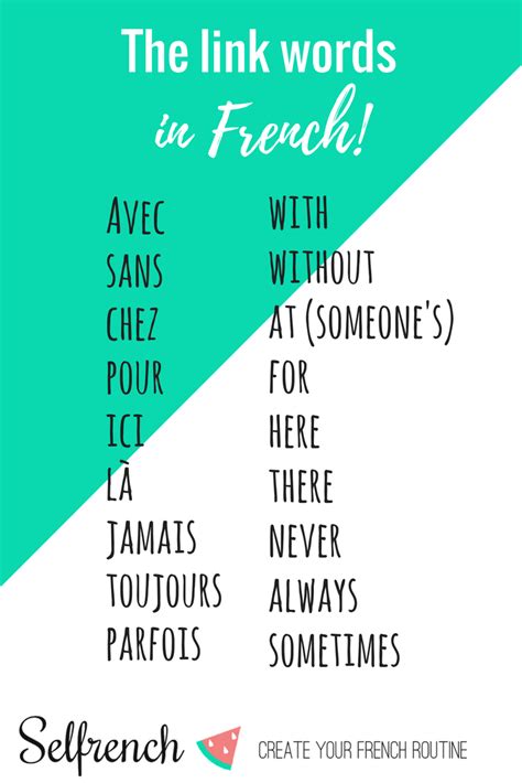 French Language Basics French Basics French Language Lessons French