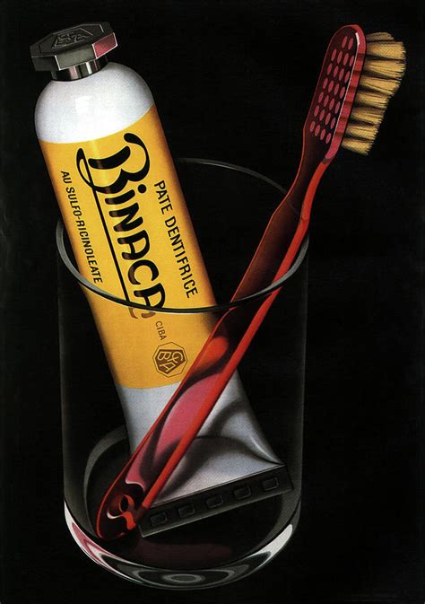 Binaca Toothpaste C 1952 Photograph By Daniel Hagerman