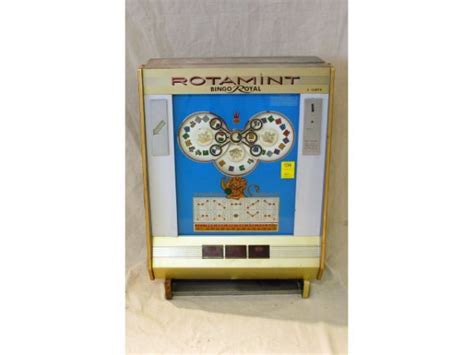 534 Rotamint Bingo Royal Slot Machine German Lot 534