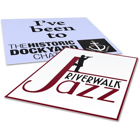 Window Stickers Square Promotional Products Hotline