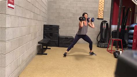 Dumbbell Lateral Squat Youtube