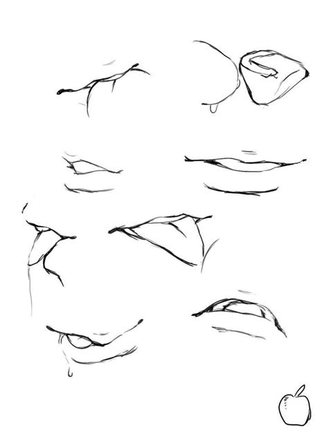 How To Draw Anime Boy Mouth By That Goes I Will Still Try To Explain