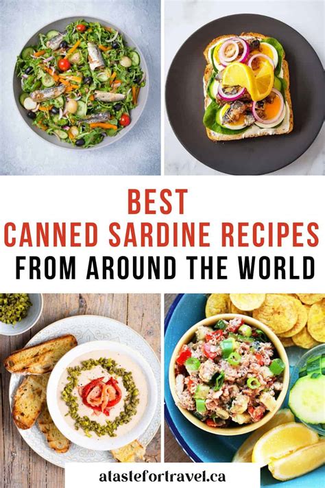 19 Best Canned Sardine Recipes From Around The World A Taste For Travel