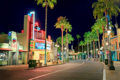 Hollywood Boulevard Night