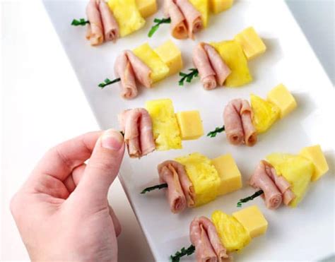 Ham Pineapple And Cheese Bites Tastefulventure