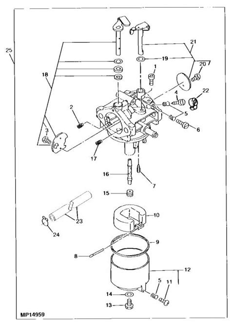 John Deere Carburetor Diagram Wiring Diagram