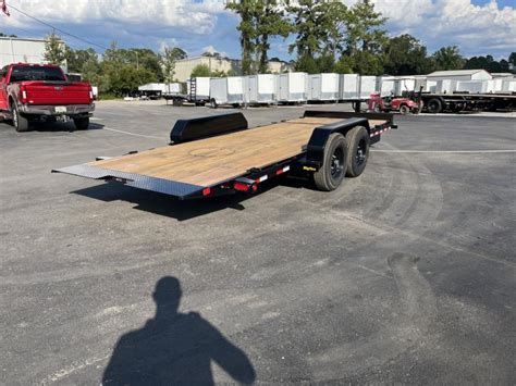 14tl 20bk Big Tex 7 X 20 Tandem Axle Tilt Deck Equipment Trailer