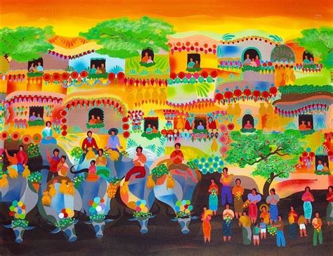 The Pahiyas Festival Is One Of My Favorite Paintings From One Of My