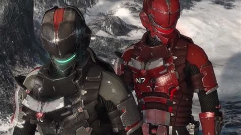 Dead Space 3 Mass Effect N7 Armor Hd Youtube