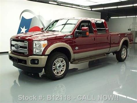 Sell Used 2014 Ford F 350 King Ranch Crew 4x4 Diesel Longbed Nav Texas