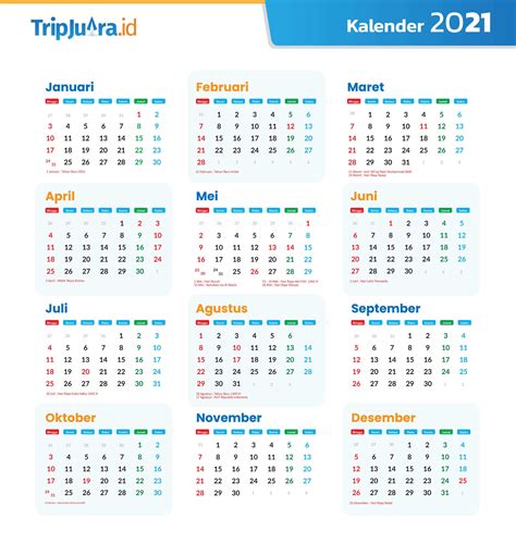 Download Kalender 2021 Indonesia Excel Lengkap Dengan Kalender
