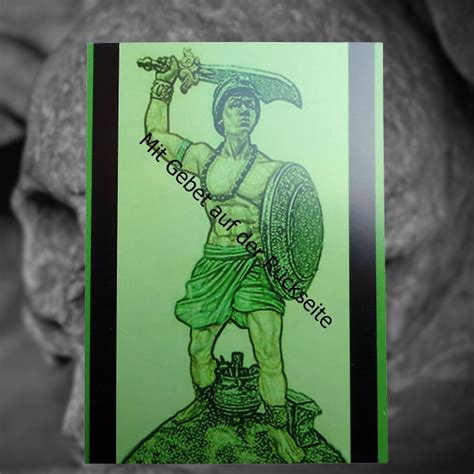 Voodoo Orisha Prayer Card Ogun 9441og