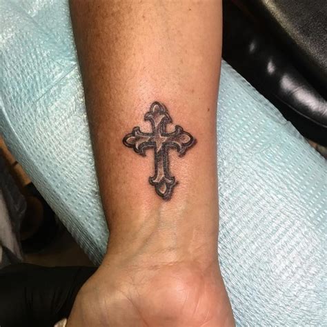 50 Unique Small Cross Tattoo Designs Simple And Lovely