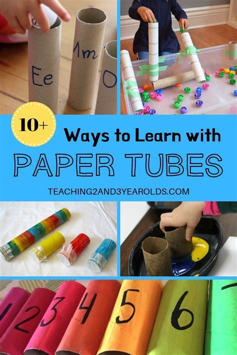 This Collection Of 10 Toilet Paper Roll Activities Is Easy On The