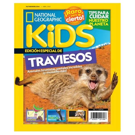 Nat Geo Kids 7 Panini Revista National Geographic Walmart