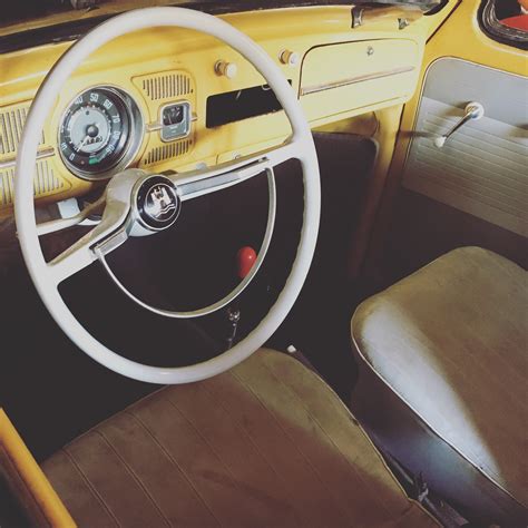 My 1963 Vw Beetles Interior Its A Project Car That I Bought Two