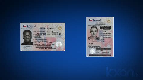 New Texas Drivers Licenses Carry Cards Have Updated Security Features