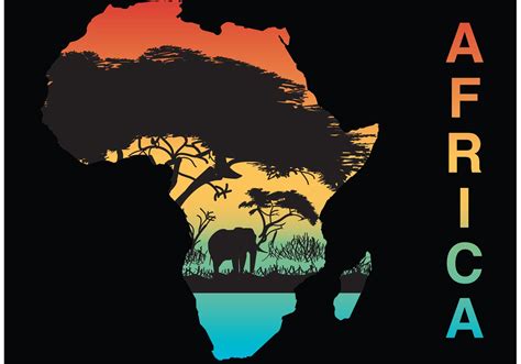 Africa Silhouette At Getdrawings Free Download