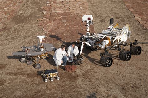 Three Generations Of Mars Rovers With Engineers Nasa