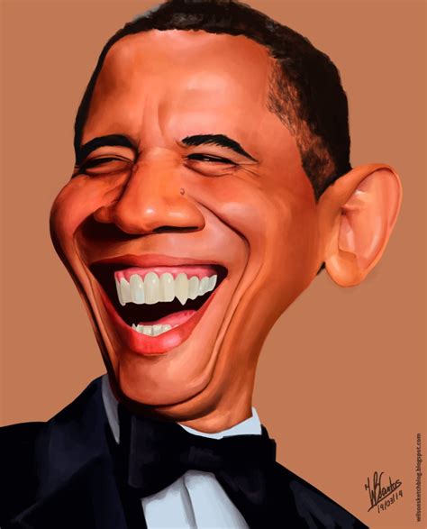 Caricature Drawing Of Barack Obama At Getdrawings Free Download