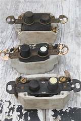 Photos of Antique Push Button Electrical Switches