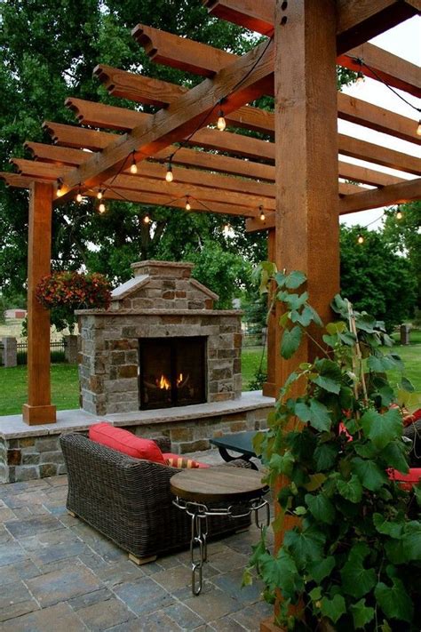 90 Perfect Pergola Designs Ideas For Home Patio Backyard Fireplace