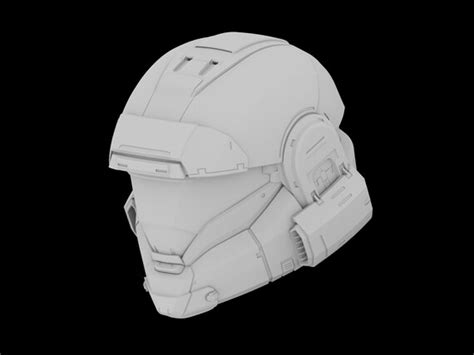 Halo Infinite Mk Vii Firefall Helmet 3d Print File Etsy Australia