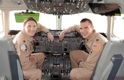 Two Deployed Kc 10 Pilots Find More In Common Than Flying Combat Air