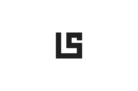 Ls Monogram Logo By Brown Chocolate Studio On Creativemarket
