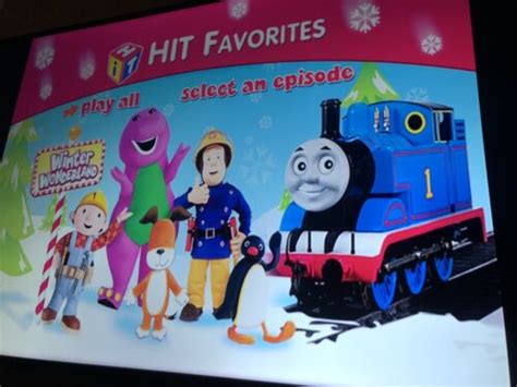 Winter Wonderland Dvd Hit Favourites Barney Kipper Bob The Builder