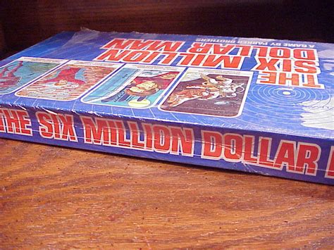 Vintage 1975 The Six Million Dollar Man Board Game Unopened