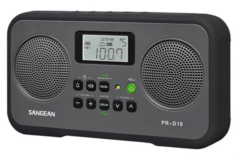 Sangean Pr D19bk Sangean Pr D19 Series Portable Amfm Radios Dx