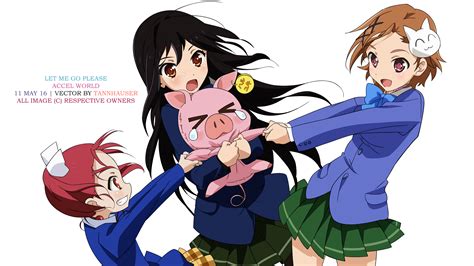 1023644 Illustration Anime Anime Girls Cartoon Accel World