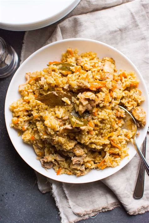 Add herd de province, salt to taste (optional) don't mix. Instant Pot Chicken and Rice - iFOODreal - Healthy Family ...