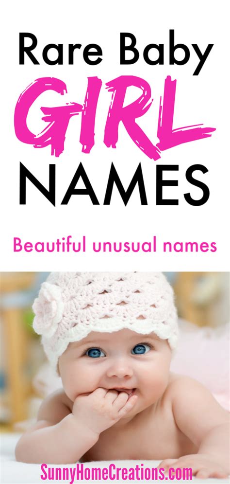 100 Unique Baby Girl Names Rare Baby Girl Names Unusual Baby Girl