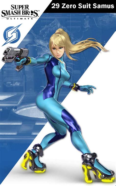 29 Zero Suit Samus Ssb Ultimate By Gmivan On Deviantart