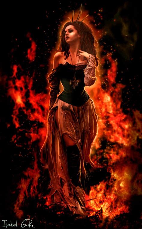 Through The Fire And Flames By Ladypingu Beautiful Dark Art Fantasy