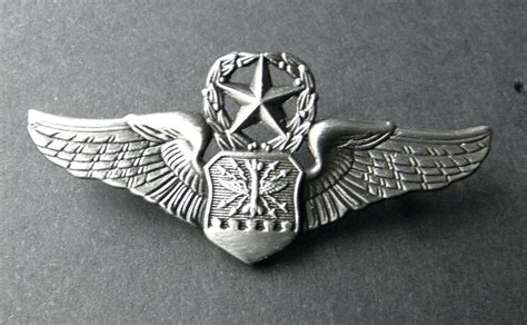 Usaf Air Force Navigator Master Observer Wings Lapel Hat Pin Badge 2