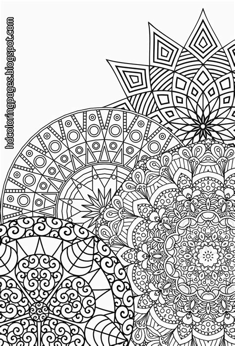 Flower patterns and swirls are so calming. Detailed coloring pages | The Sun Flower Pages